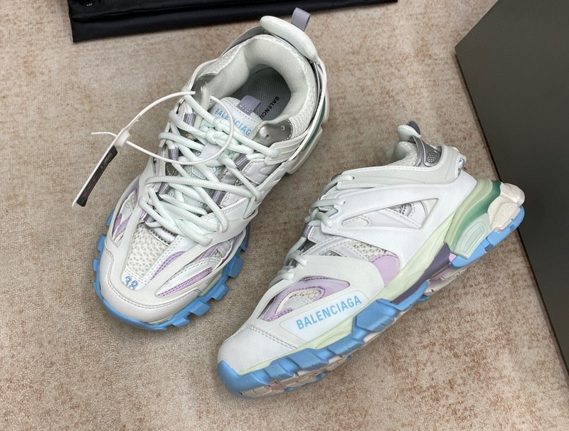 BB TRACKS - WHITE/PURPLE/BLUE