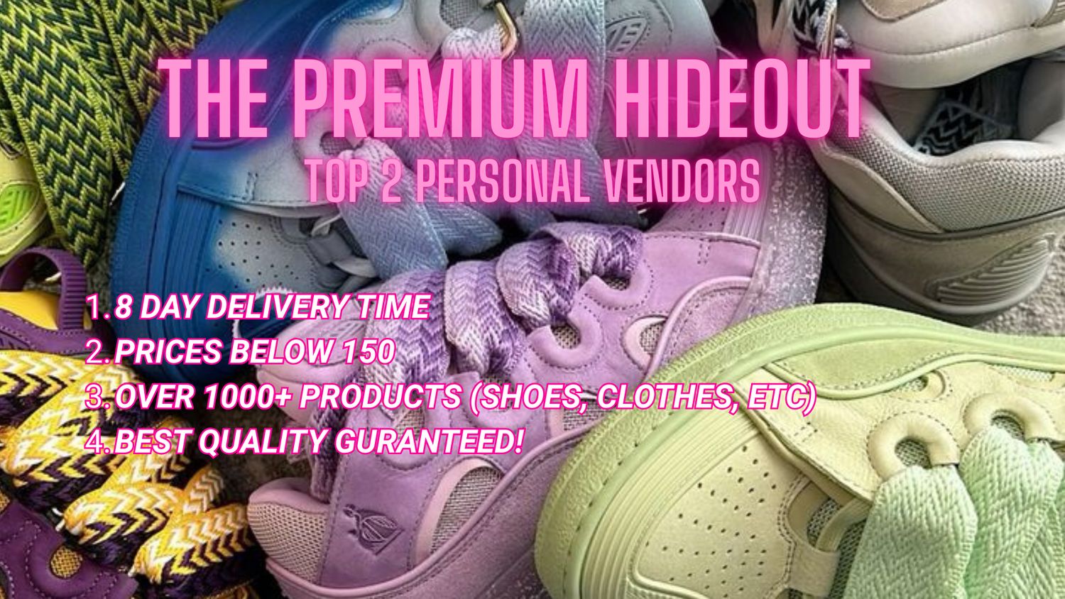 OUR PERSONAL VENDOR