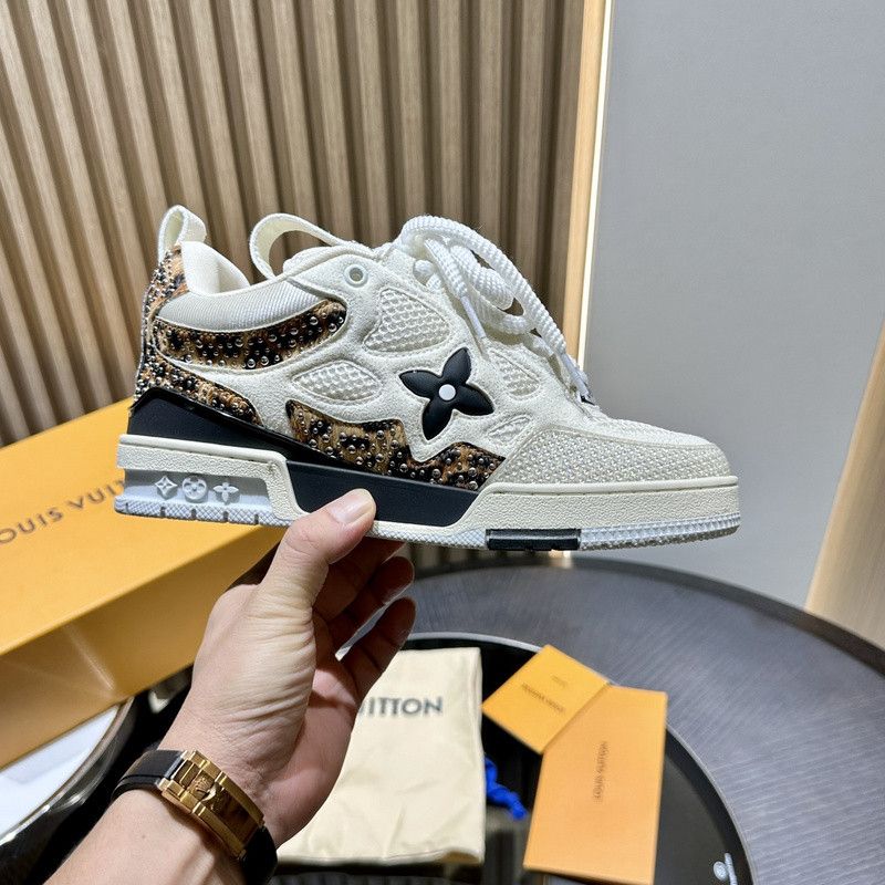 LV SKATES - CHEETA PRINT