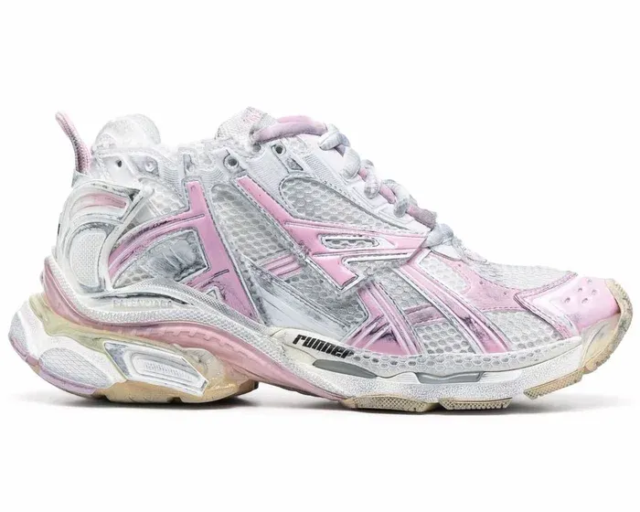 BB RUNNERS - LIGHT PINK/ WHITE