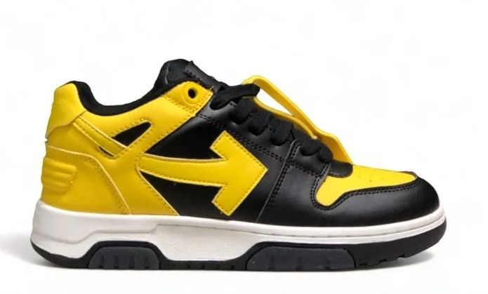OW SNEAKER - BLACK/YELLOW