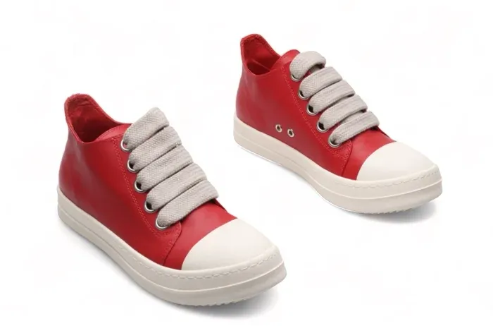 RO - RED JUMBO LACE LOW