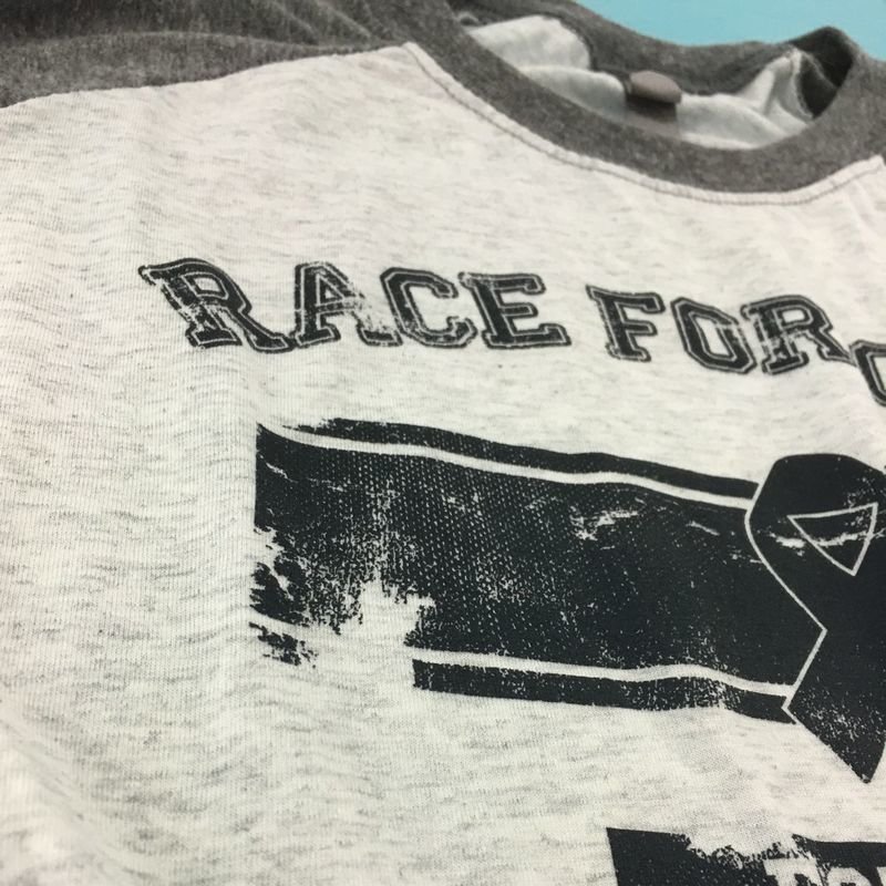 Unisex Race For Grace 3⁄4 sleeve raglan