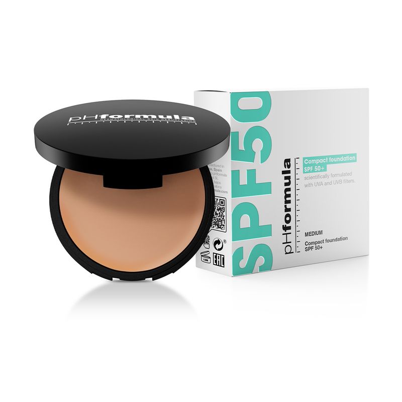 Compact foundation SPF 50+ Medium+ (14g)