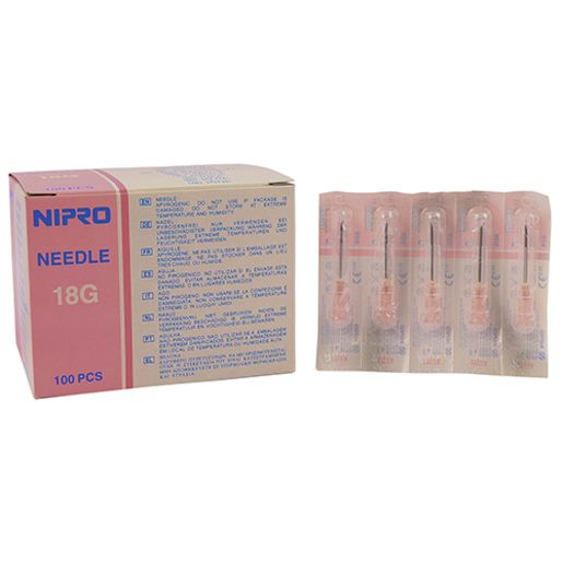 Needle Hypodermic 18g x 32mm (100)