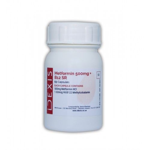 Metformin 500mg + B12 SR (60)