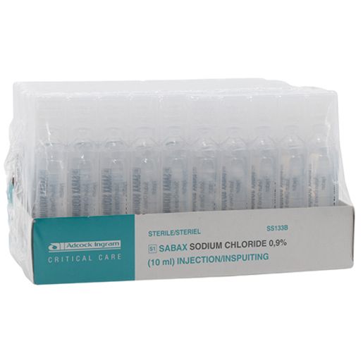 Sodium Chloride 0.9% 10ml (each)