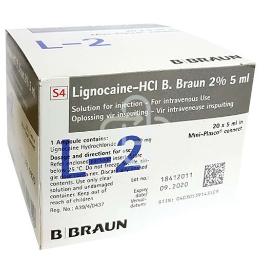 Lignocaine 2% (5ml) (each)