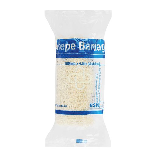 Bandage Crepe 100mm x 4.5m (each)