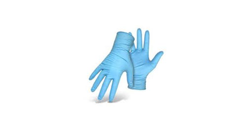 Gloves Exam Nitrile (Blue) Medium