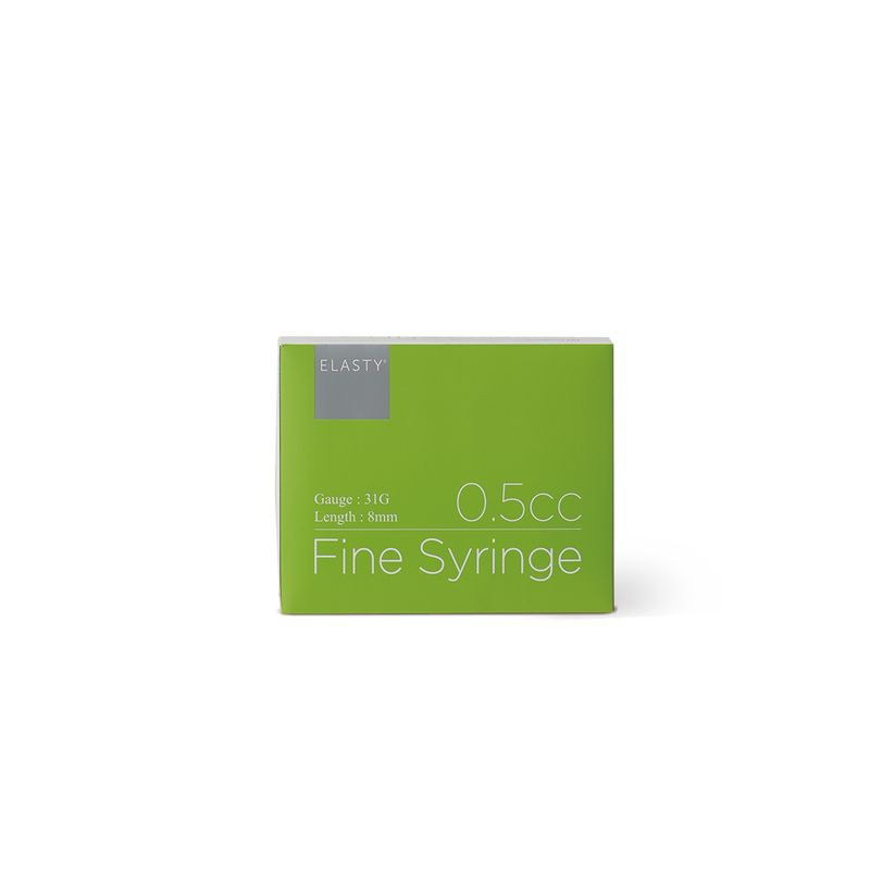 ELASTY 32G Ultra-Thin Insulin Syringes (8mm, 0.5ml) (100)