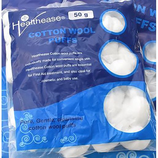 Cotton Wool Balls 50g
