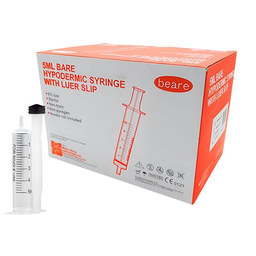 Syringe (Bare) 5ml L/S  (each)