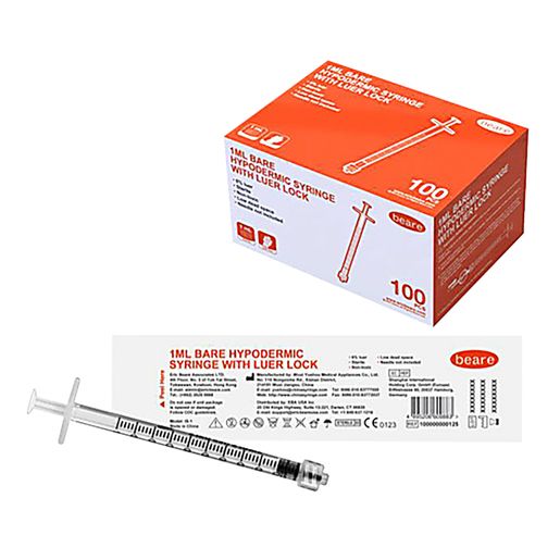 Syringe 1ml L/L Beare (each)