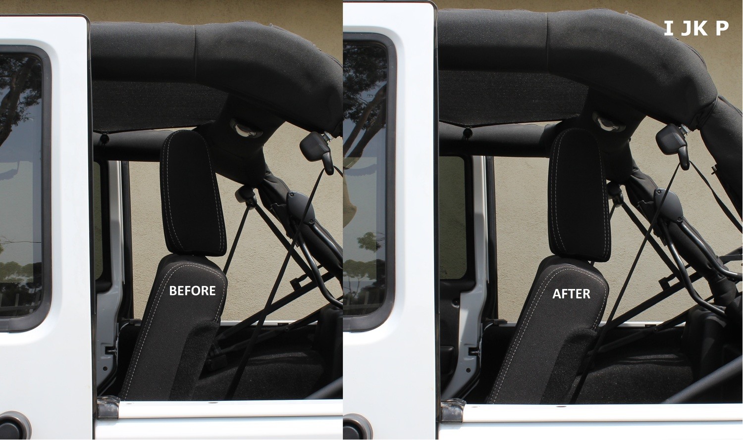 jeep back seat recline kit