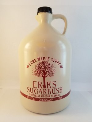 Gallon of Organic Vermont Maple Syrup - Amber Rich