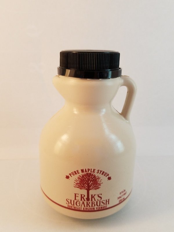 Half Pint of Organic Vermont Maple Syrup- Golden