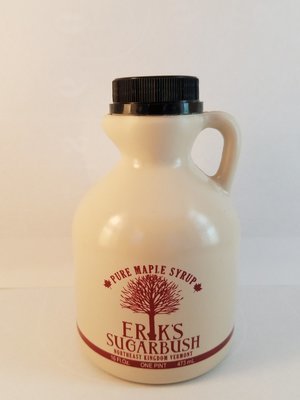 Pints of Organic Vermont Maple Syrup- Amber Rich