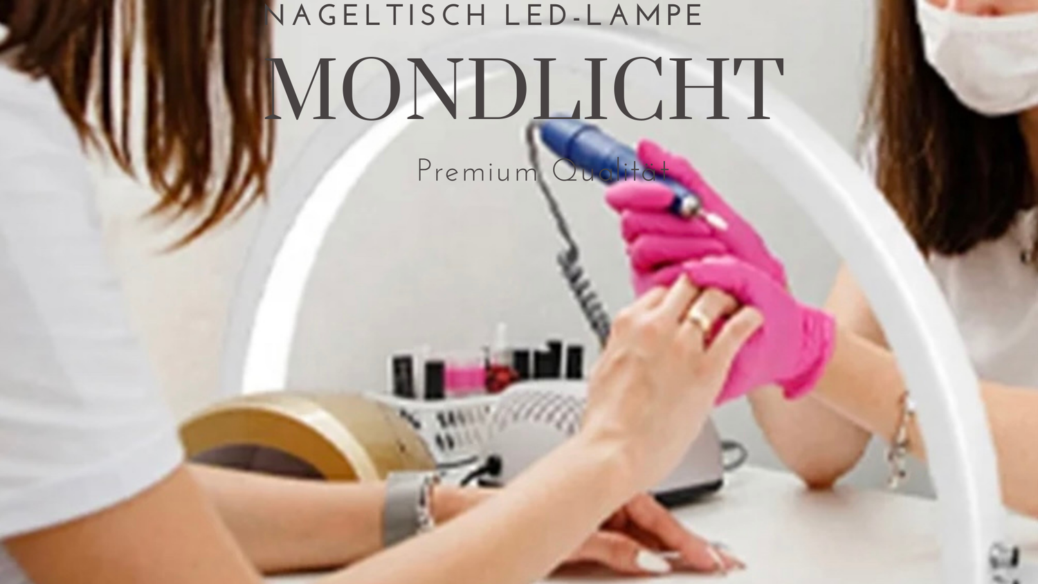 Nageltisch LED-Lampe