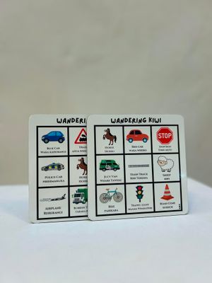 Car Bingo Board Game - 2 Pack