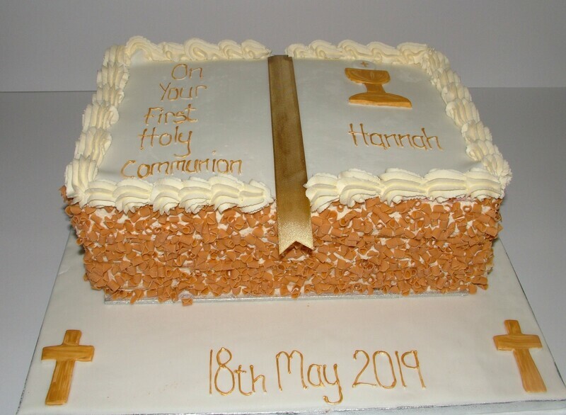 Rectangle Fresh Cream Gateaux
