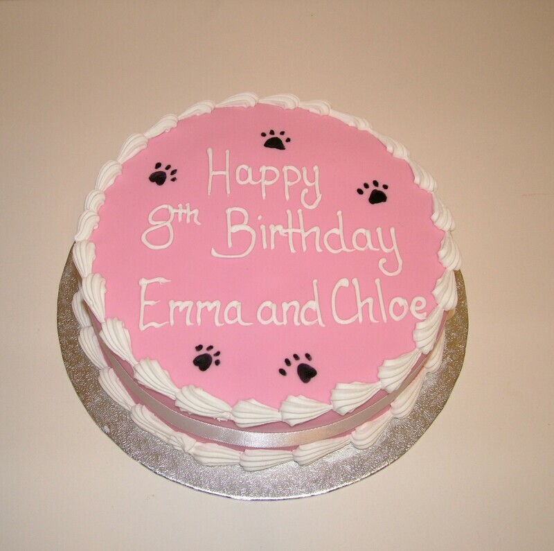 Round Celebration Cake