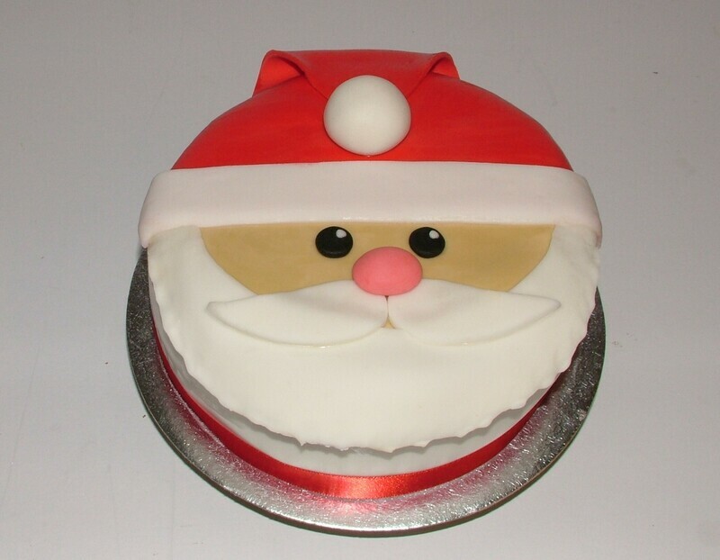 Festive Santa Cake