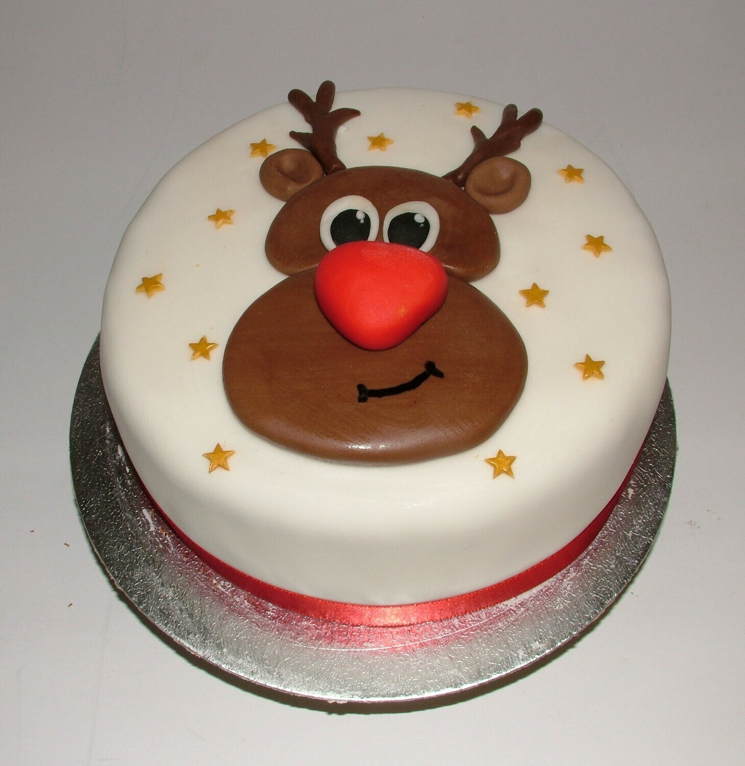 Festive Reindeer Cake