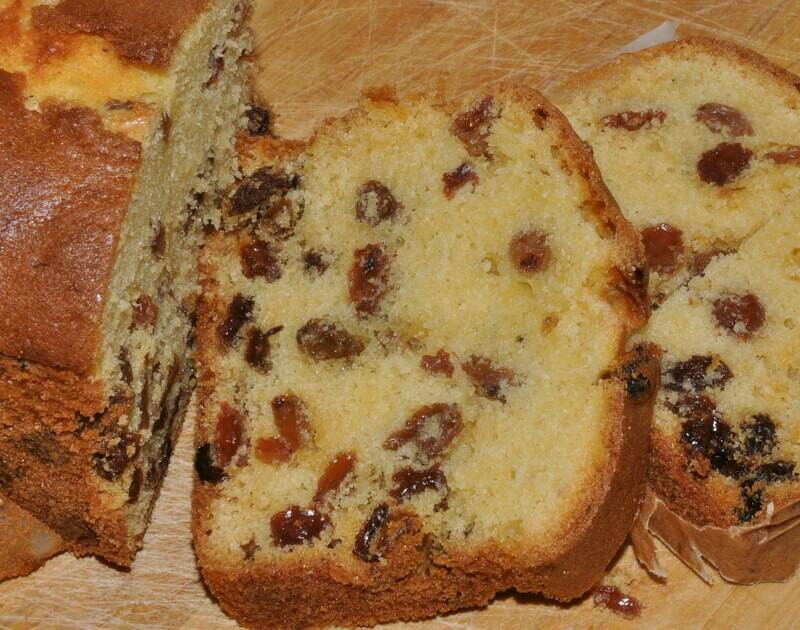 Large Butter Sultana Cake