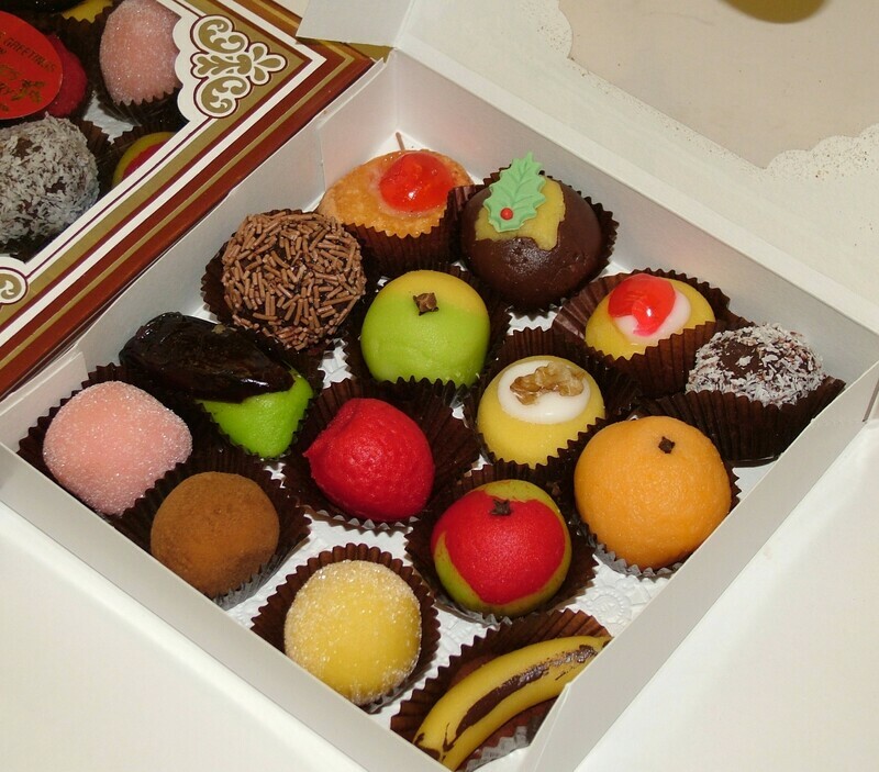 Marzipan Petit Fours