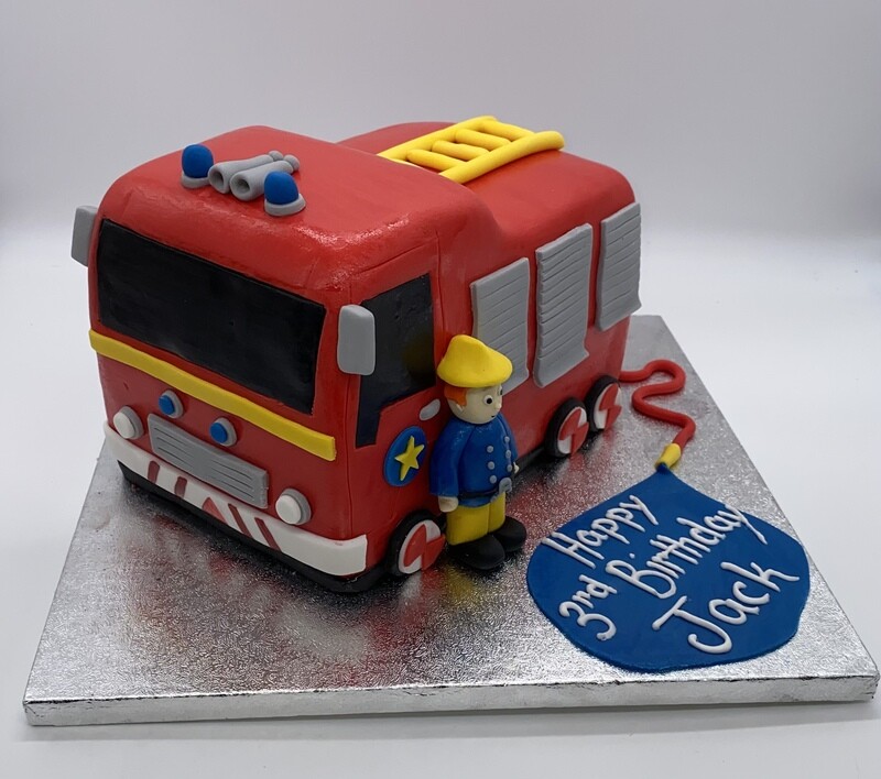 Fire Engine Cake