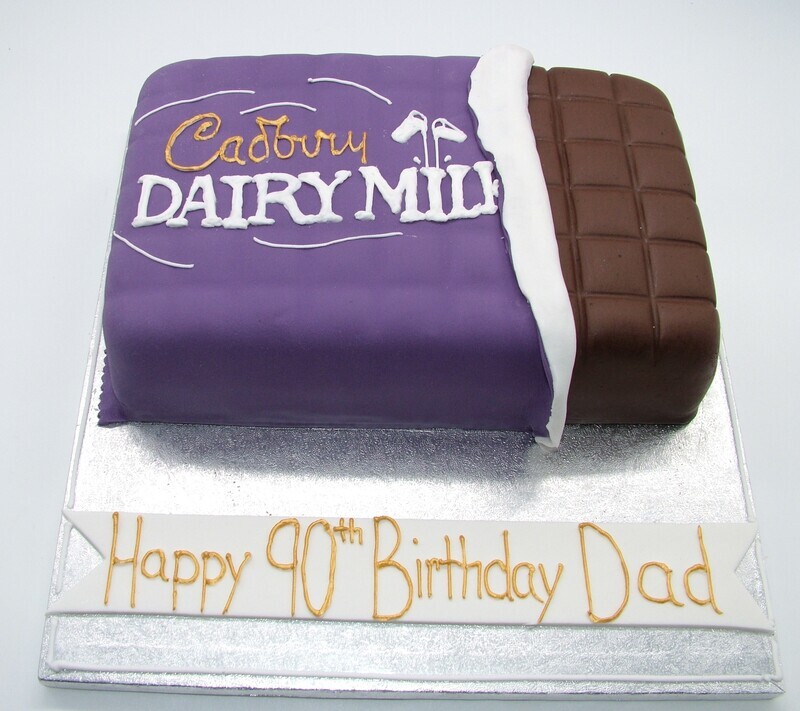Chocolate bar / Dairy Milk cake
