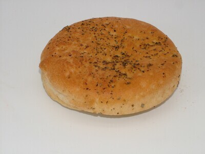 Focaccia. 6" Olive oil and Herb