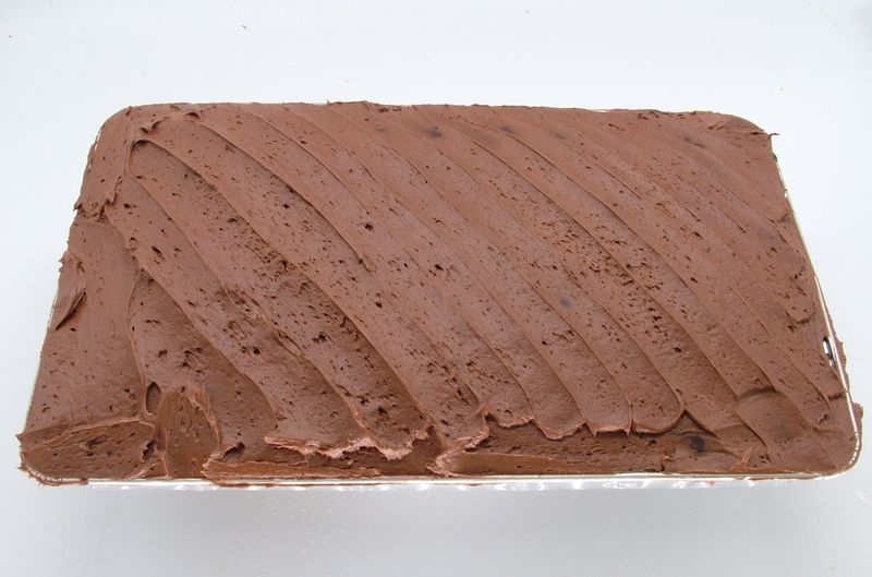 Iced chocolate Traybake