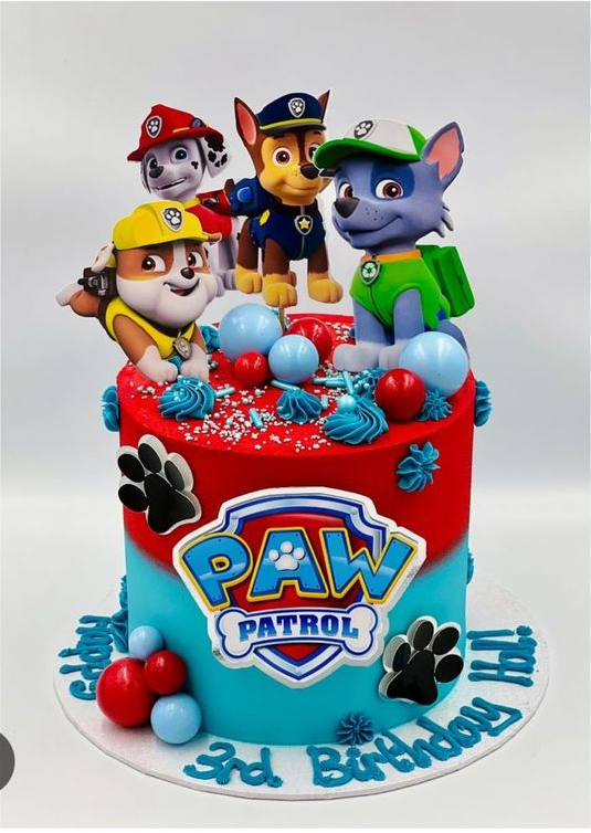 Paw Patrol Cake (No characters)