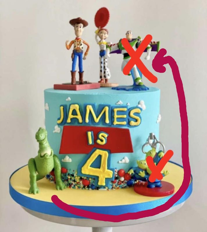 Toy Story Cake