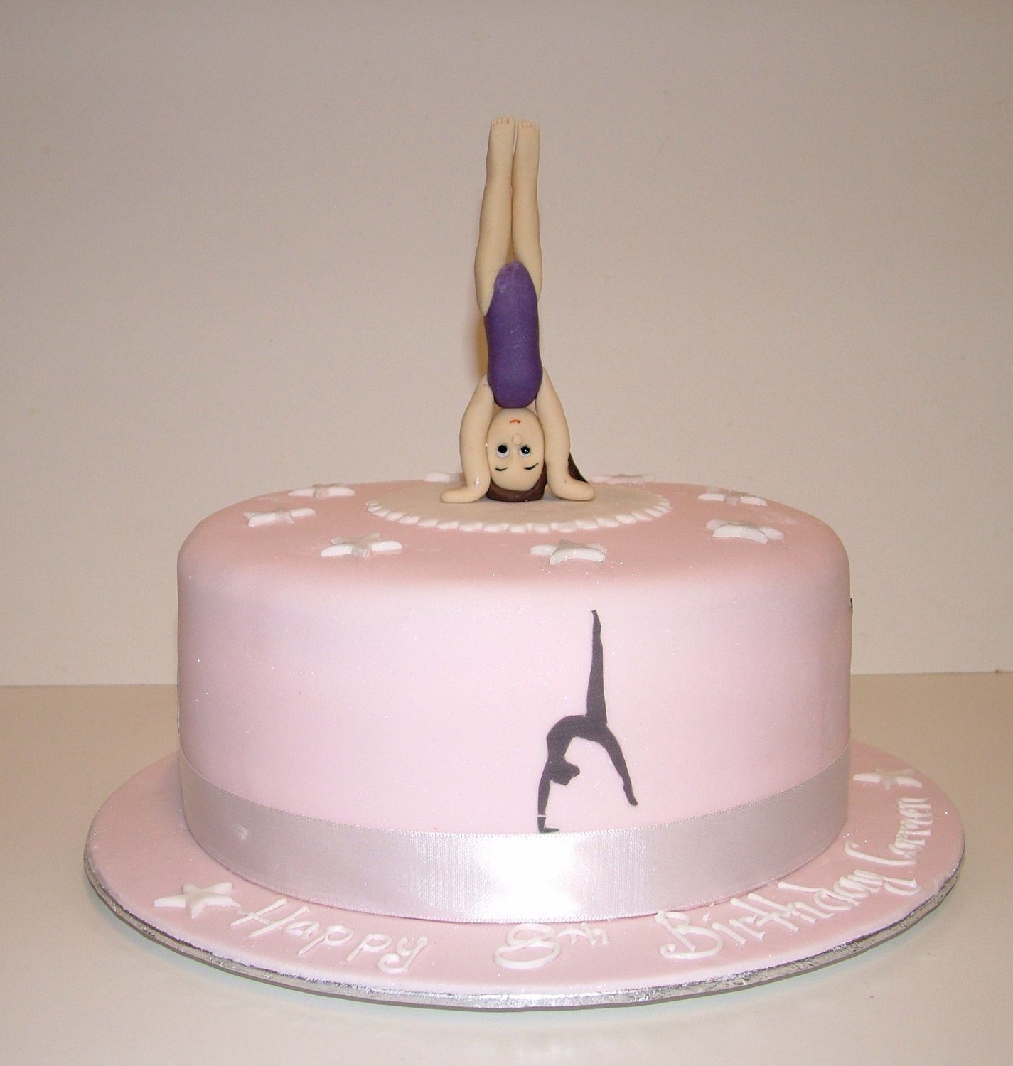 Gymnast Cake