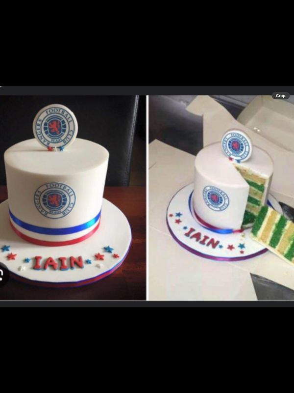Rangers Cake
