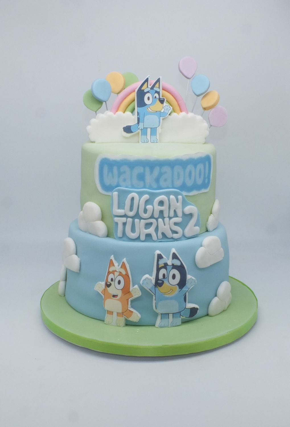 Bluey Cake 2 Tier