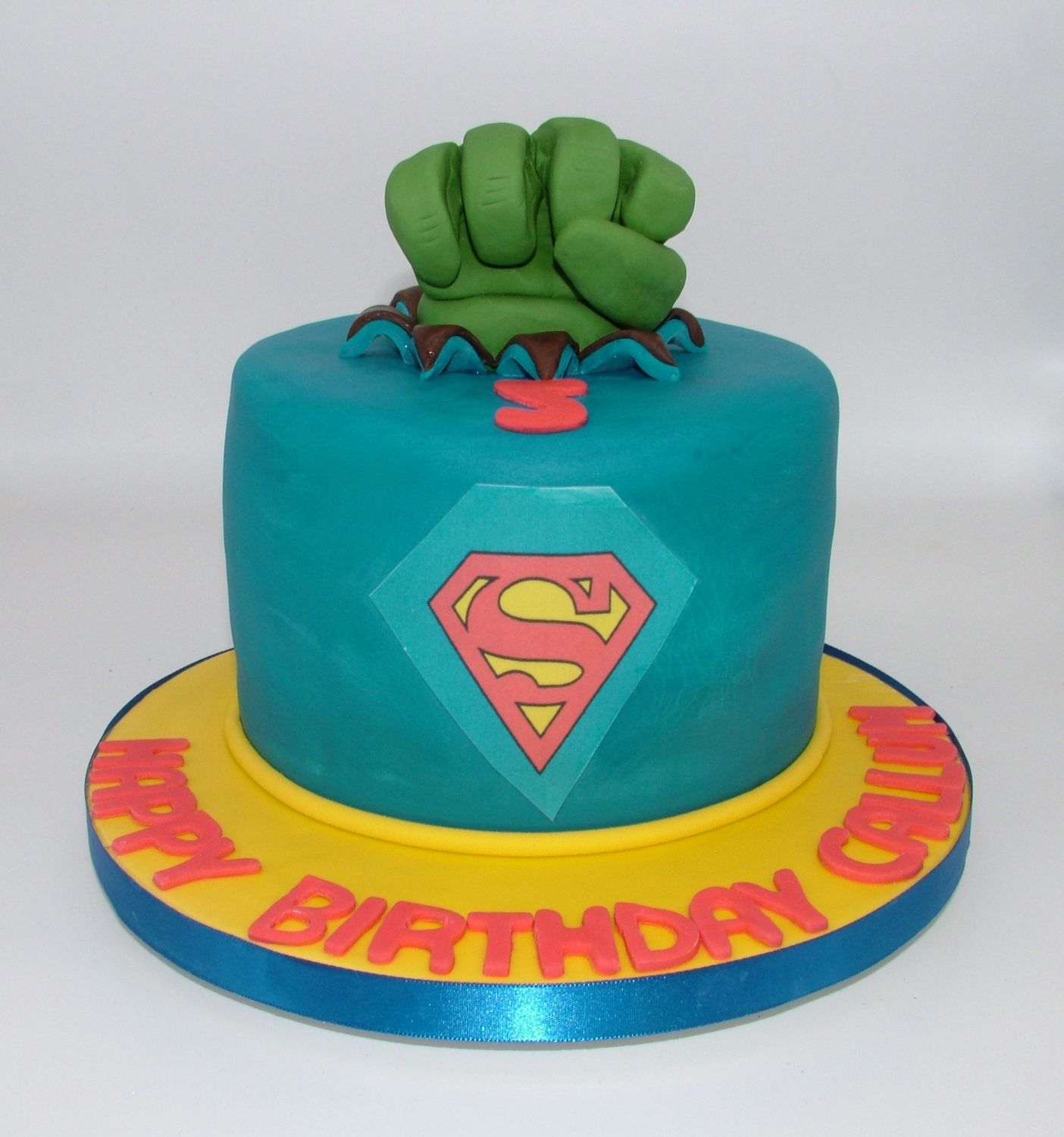 Superman  Cake