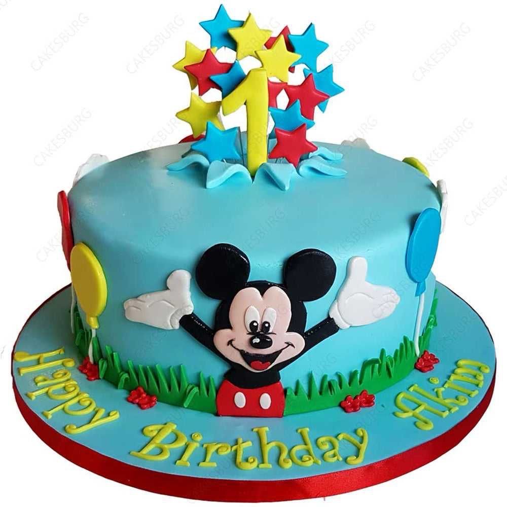 Mickey Themed Cake