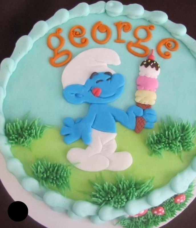 Smurf Cake