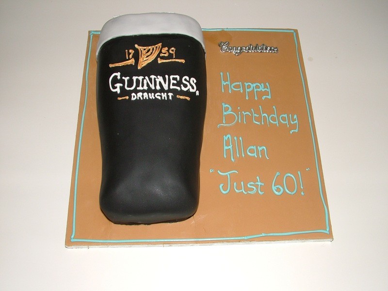 Pint of Guinness Cake
