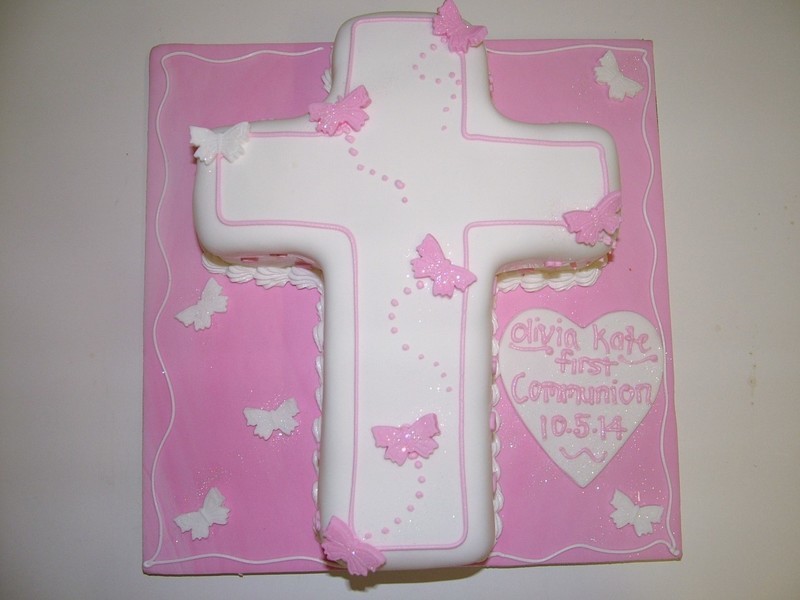 Cross Communion Cake