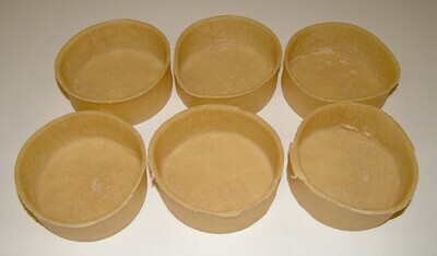 Pie Shells and Lids (6) K
