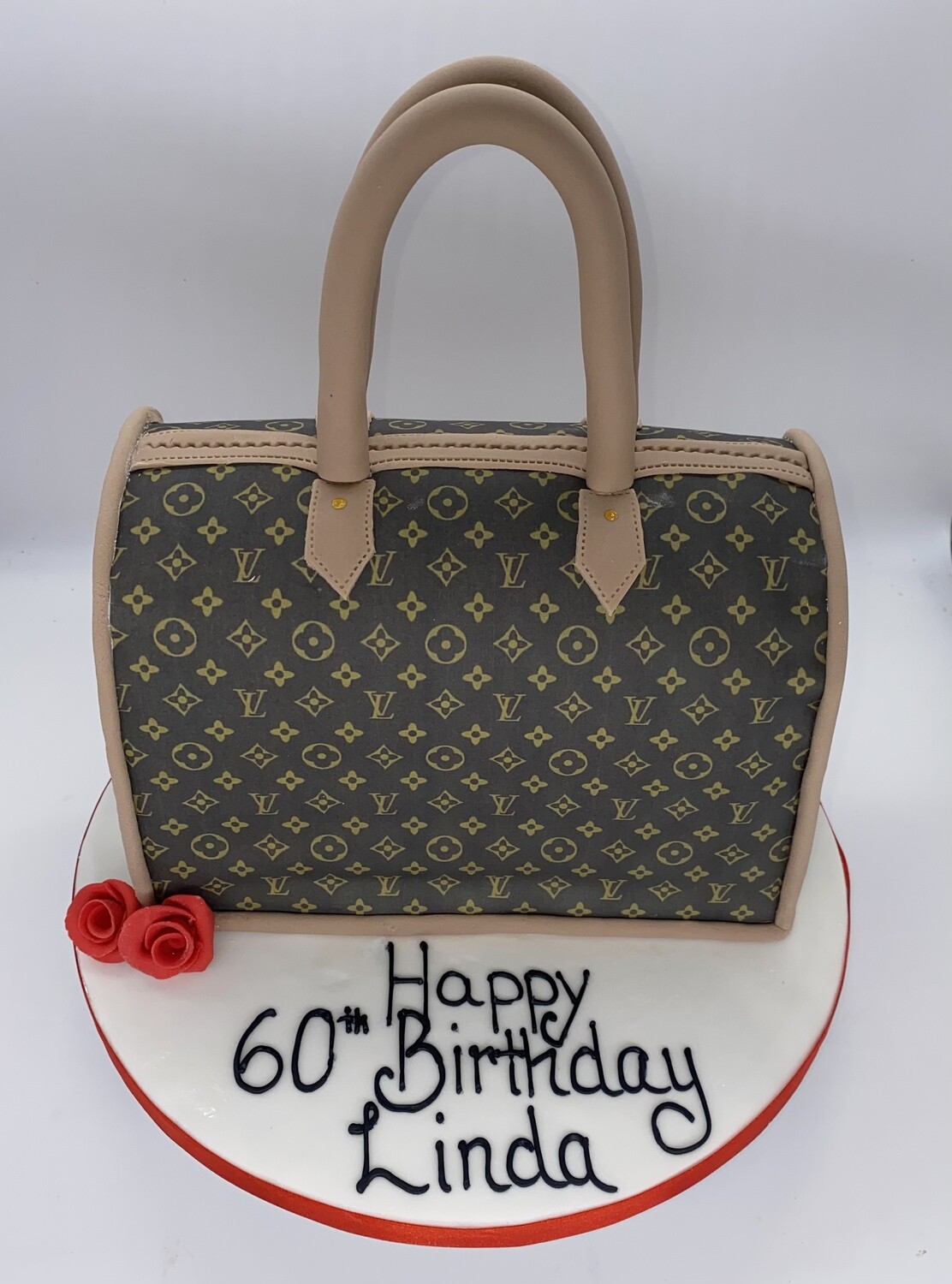 Louis Vuitton Handbag Cake