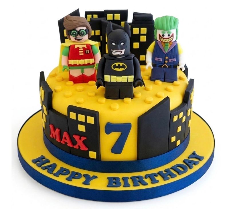 Lego Cake with figures