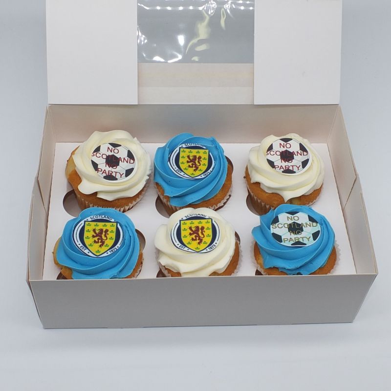 6 SCOTLAND CUPCAKES