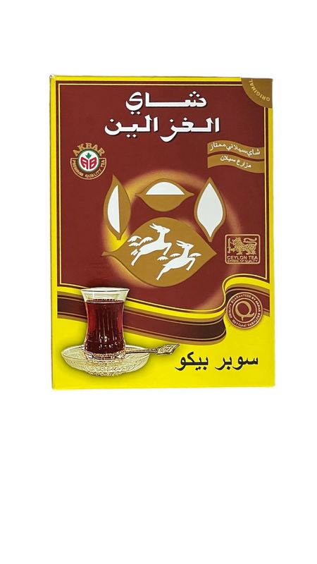 شاي الغزالين سوبر بيكو 400 قرام