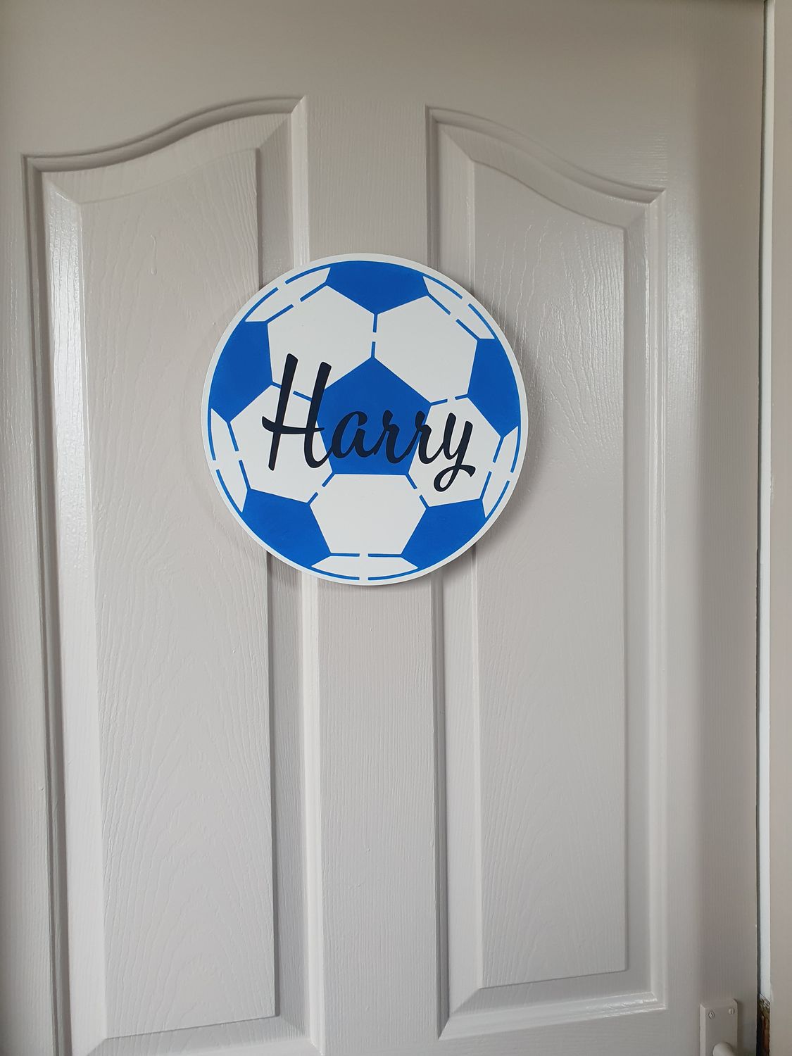 Soccer Ball Name Plaque